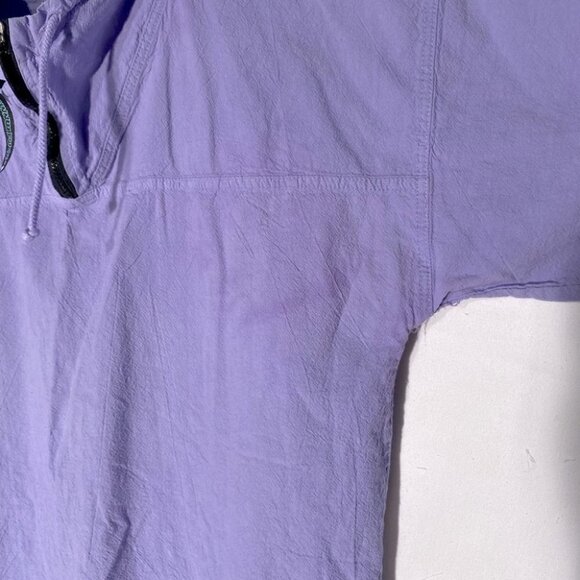 Vintage Honey-Komb EzzeWear Purple 1/4 Zip Top S - Picture 6 of 15